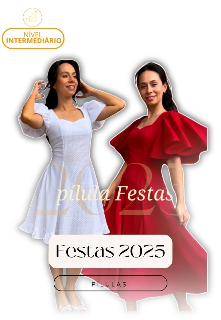 Vestido Festas 2025 finalizado