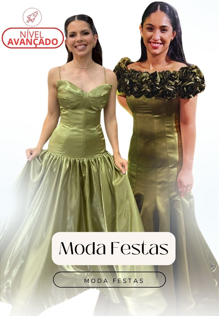 Vestido Sereia finalizado