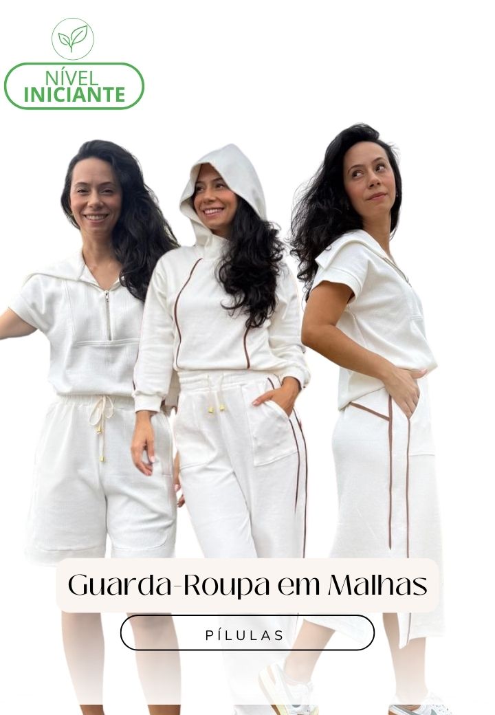 Guarda-Roupa em Malhas — 6 peças completas em malha