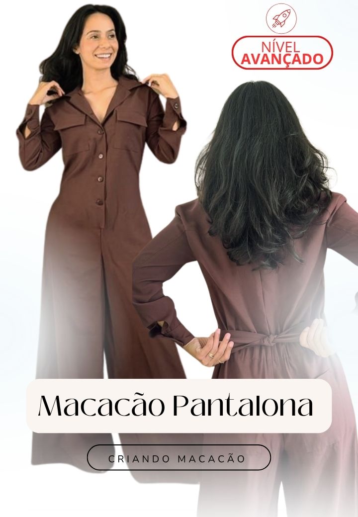 Macacão Pantalona