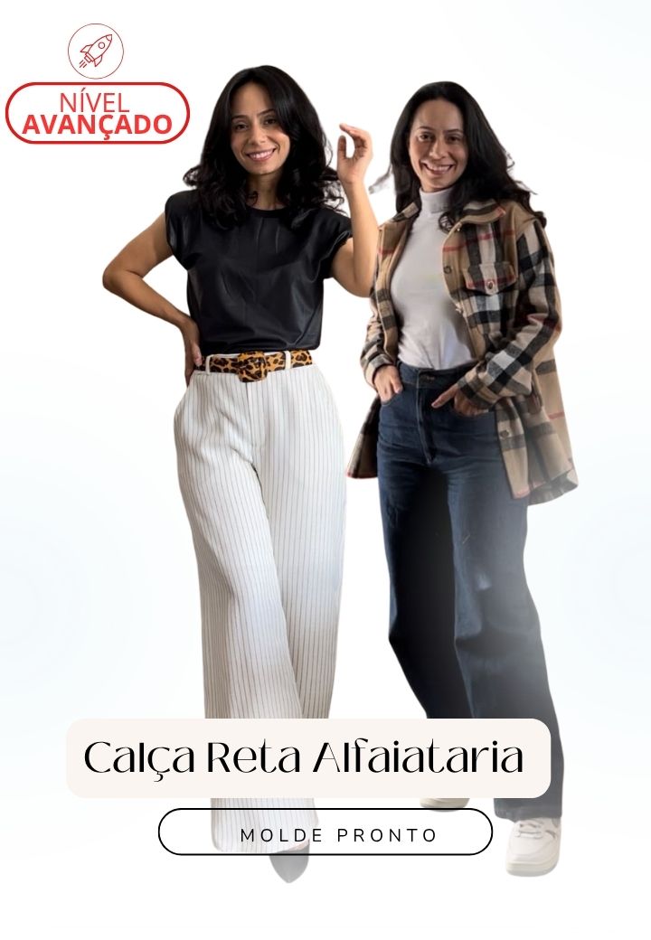 Calça Reta Alfaiataria