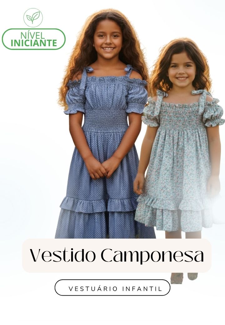 Vestido Camponesa